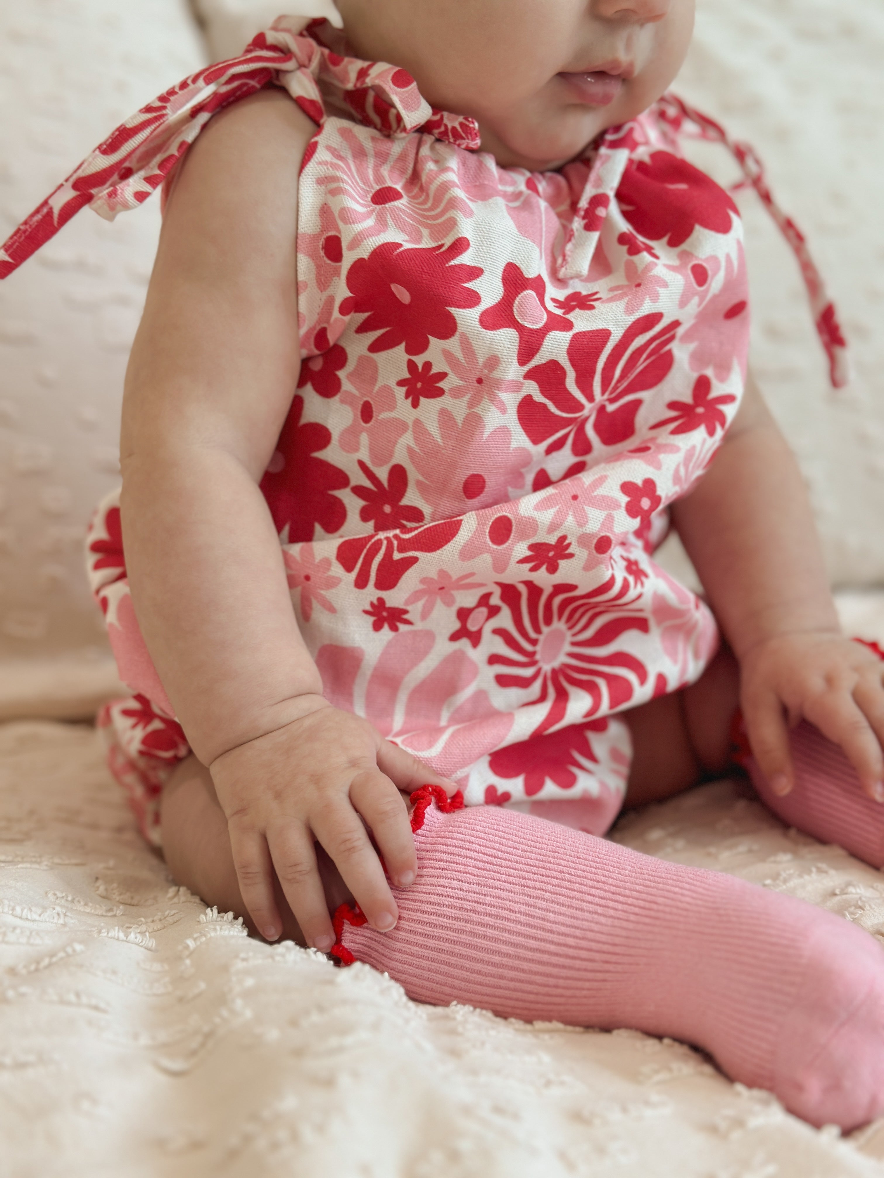 EVA BUBBLE ROMPER | ROSA