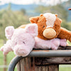 Medium Peachy Pig Soft Toy