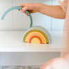 Silicone Rainbow Stacker | Blueberry