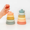 Silicone Stacker Tower | Blueberry