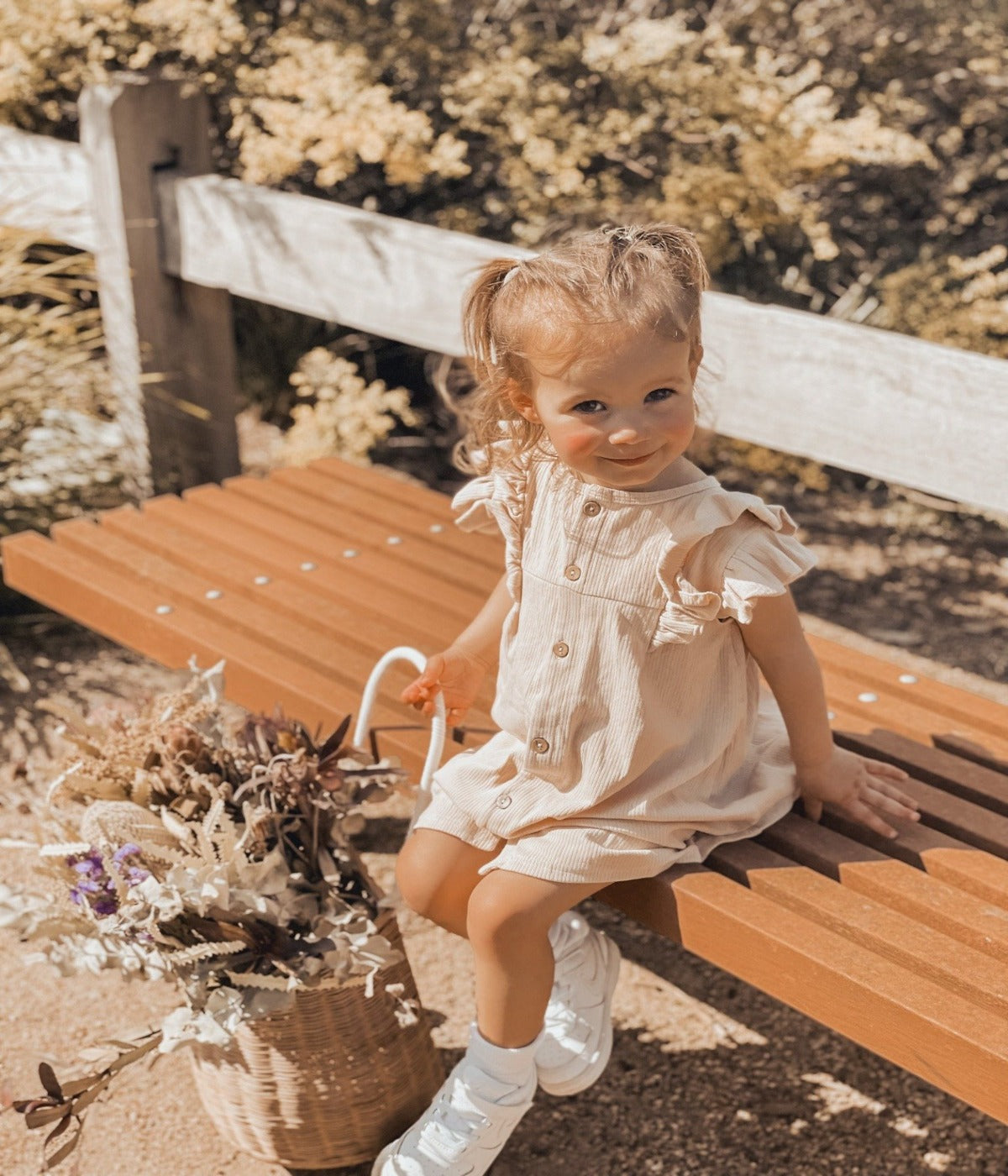 Sandy Fawn Ribbed Dress